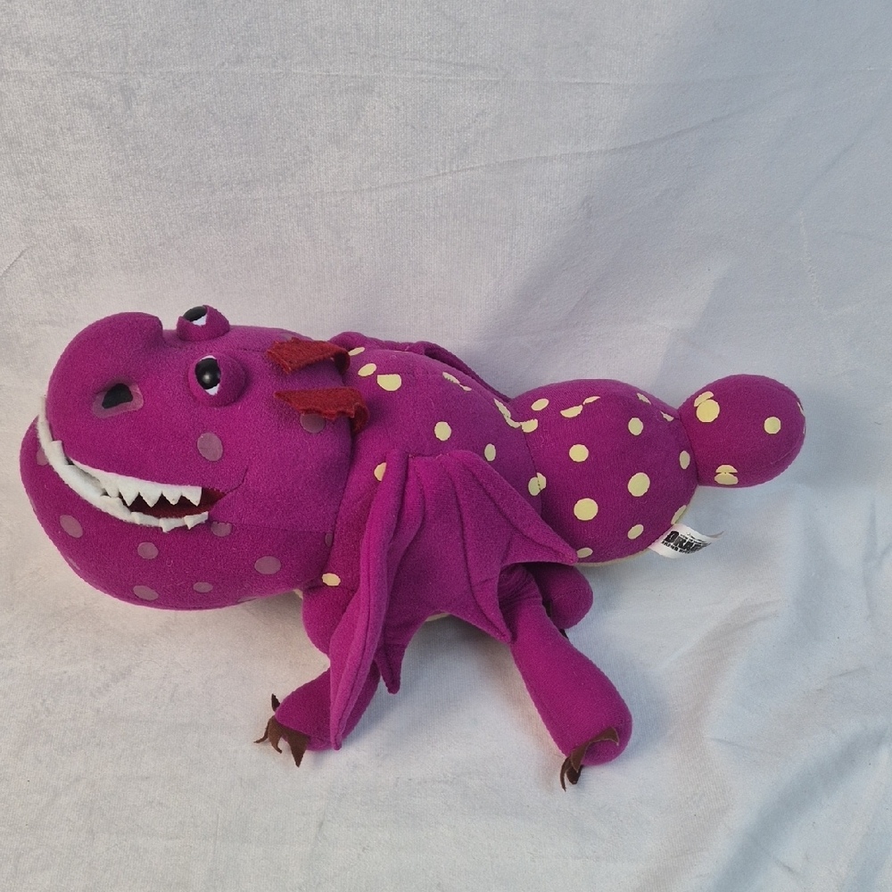 Purple GRONCKLE Plush 15” How to Train your Dragon Arena Spectacular 2012